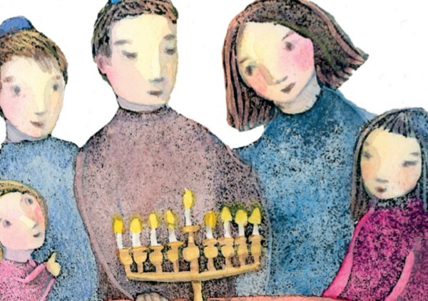 Cover of All About Hanukkah in Story and Song